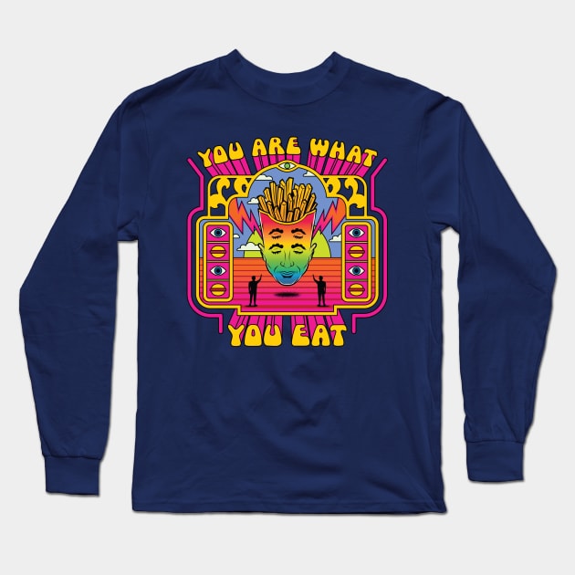 You are what you eat Long Sleeve T-Shirt by Thisisblase